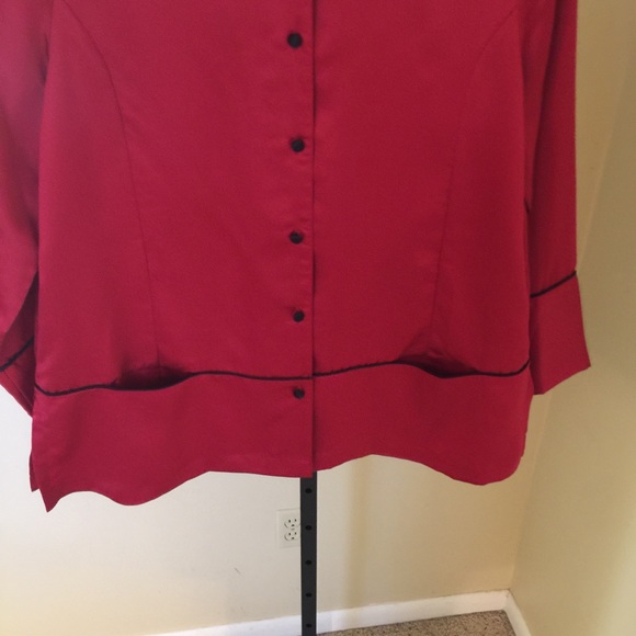 Cabernet, NWOT, Long-sleeve Pajama Jacket! - Picture 5 of 16